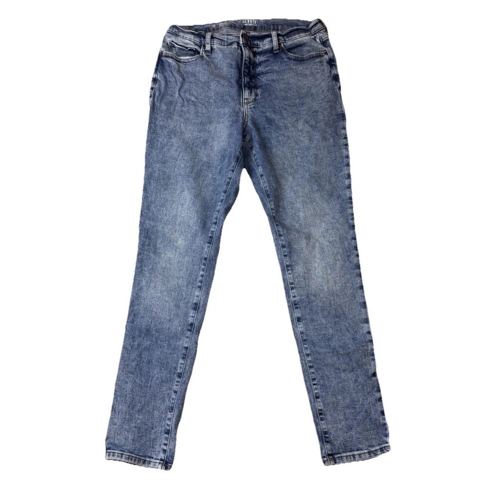Size 12-Womans-Jeans by A.N.A. a New Approach Skinny High Rise Medium Wash